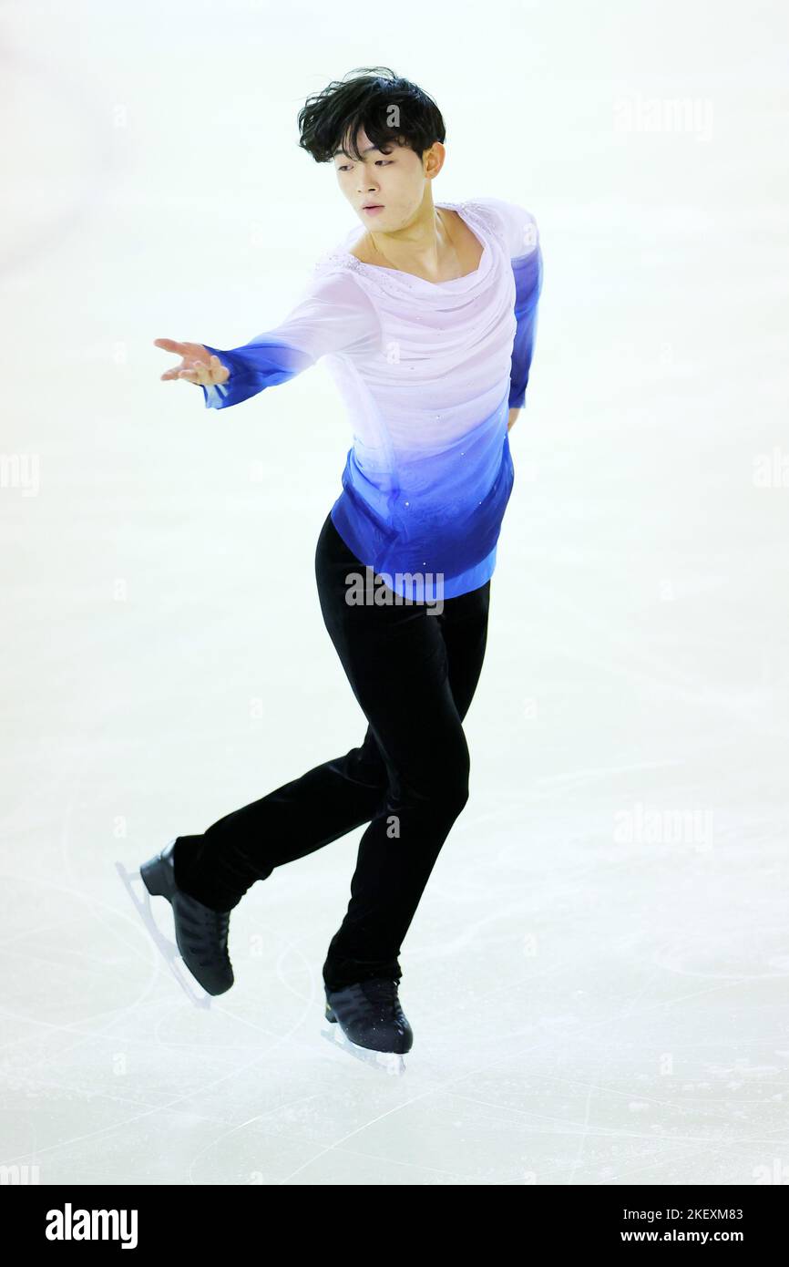 Gunma, Japan. 5th Nov, 2022. Keisuke Kadowaki Figure Skating 2022