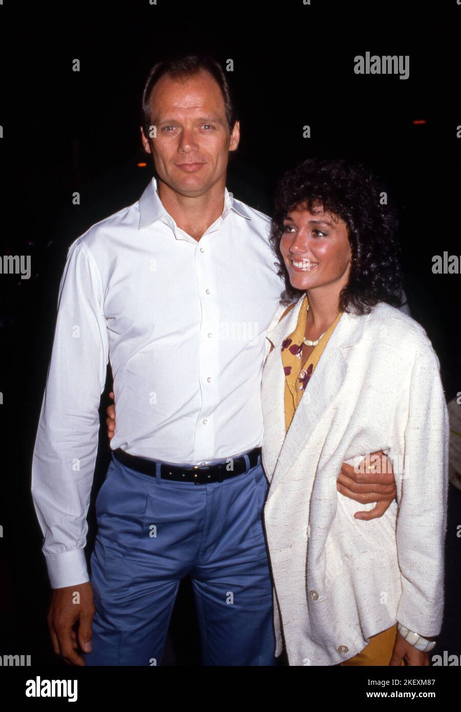Fred Dryer and Stepfanie Kramer Circa 1980's Credit Ralph Dominguez