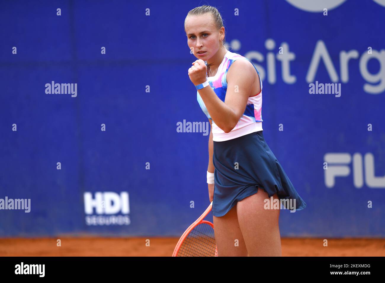 Darya Astakhova (Russia). Argentina Open WTA 2022 Stock Photo