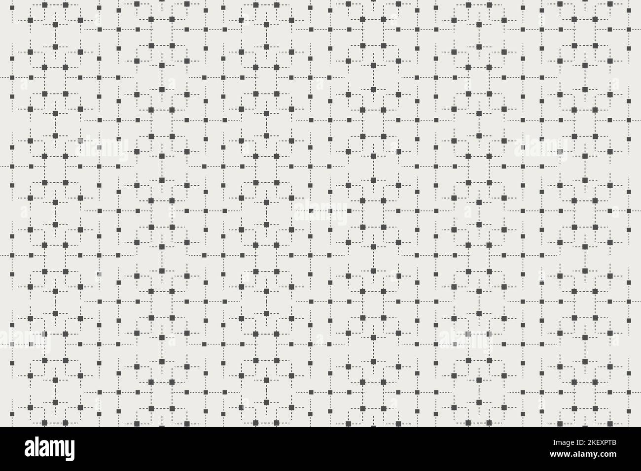 Seamless pattern Beautiful fabric background. Repeating geometric tiles with dotted Vector texture ,Illustration. Stock Vector