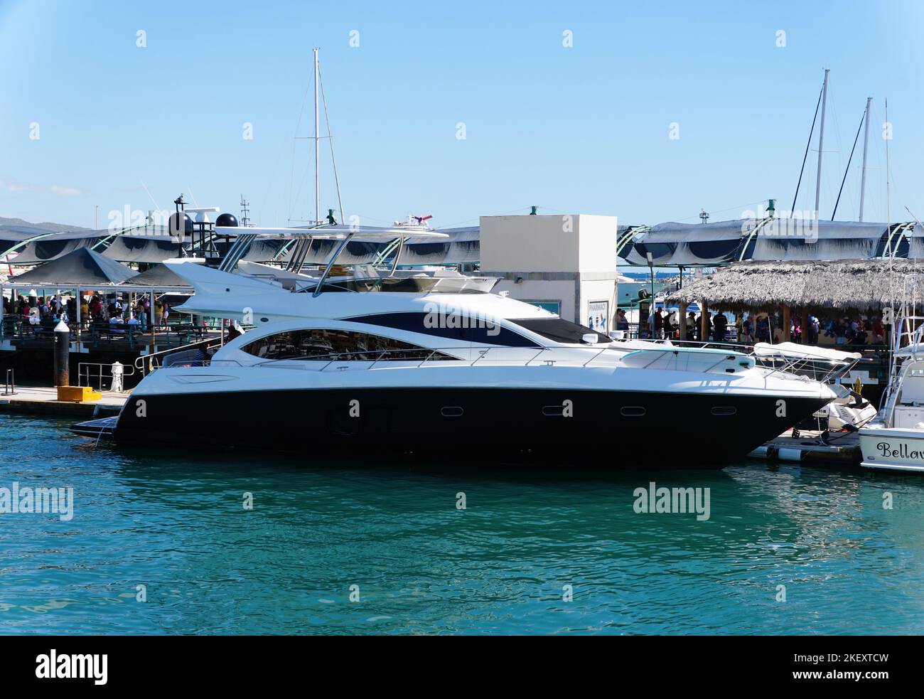 Cabo San Lucas, Mexico - November 7, 2022 - The luxury black and white ...
