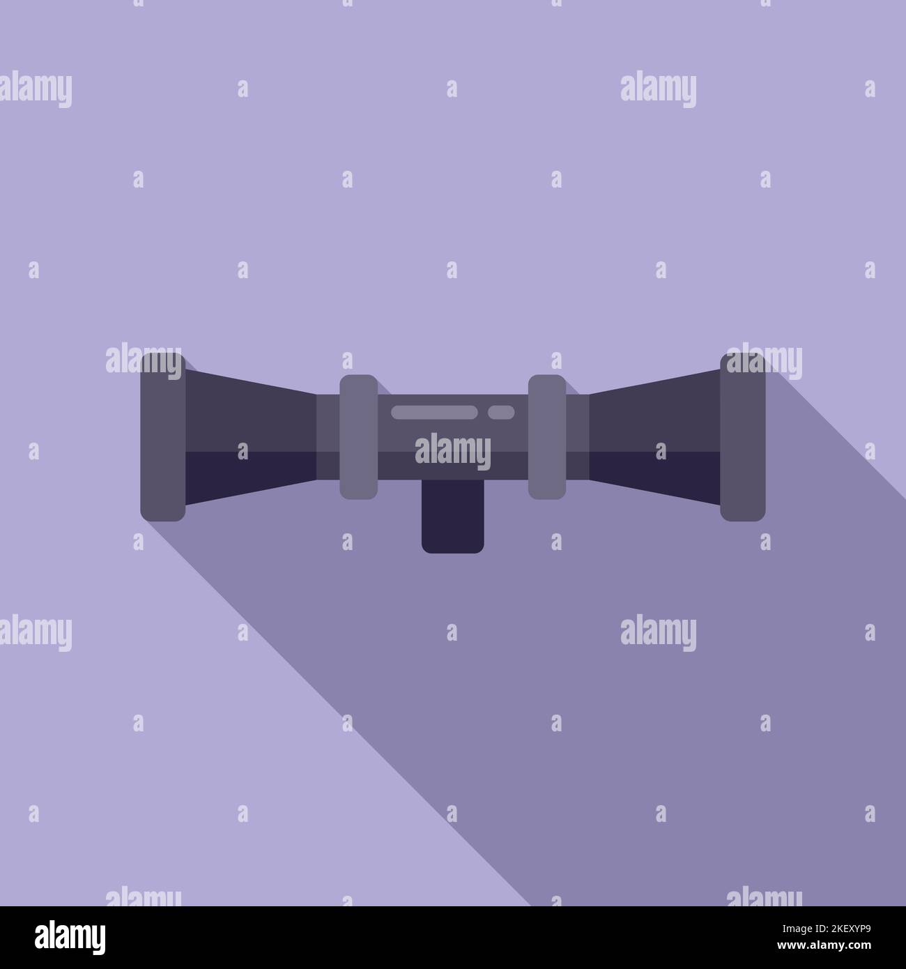 Modern sight icon flat vector. Rifle gun. Sniper military Stock Vector ...