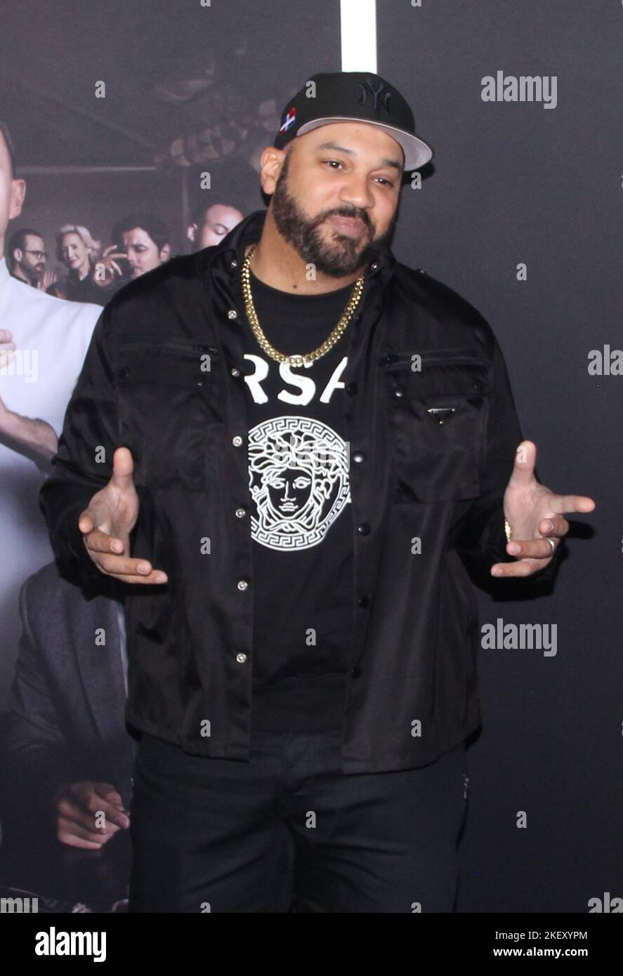 New York, NY, USA. 14th Nov, 2022. The Kid Mero at the NY Premiere of The Menu at AMC Lincoln Square on November 14, 2022 in New York City. Credit: Erik Nielsen/Media Punch/Alamy Live News Stock Photo