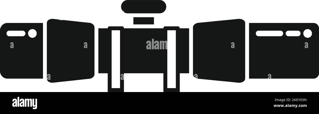 Rifle scope icon simple vector. Gun sight. Cross eye Stock Vector Image ...