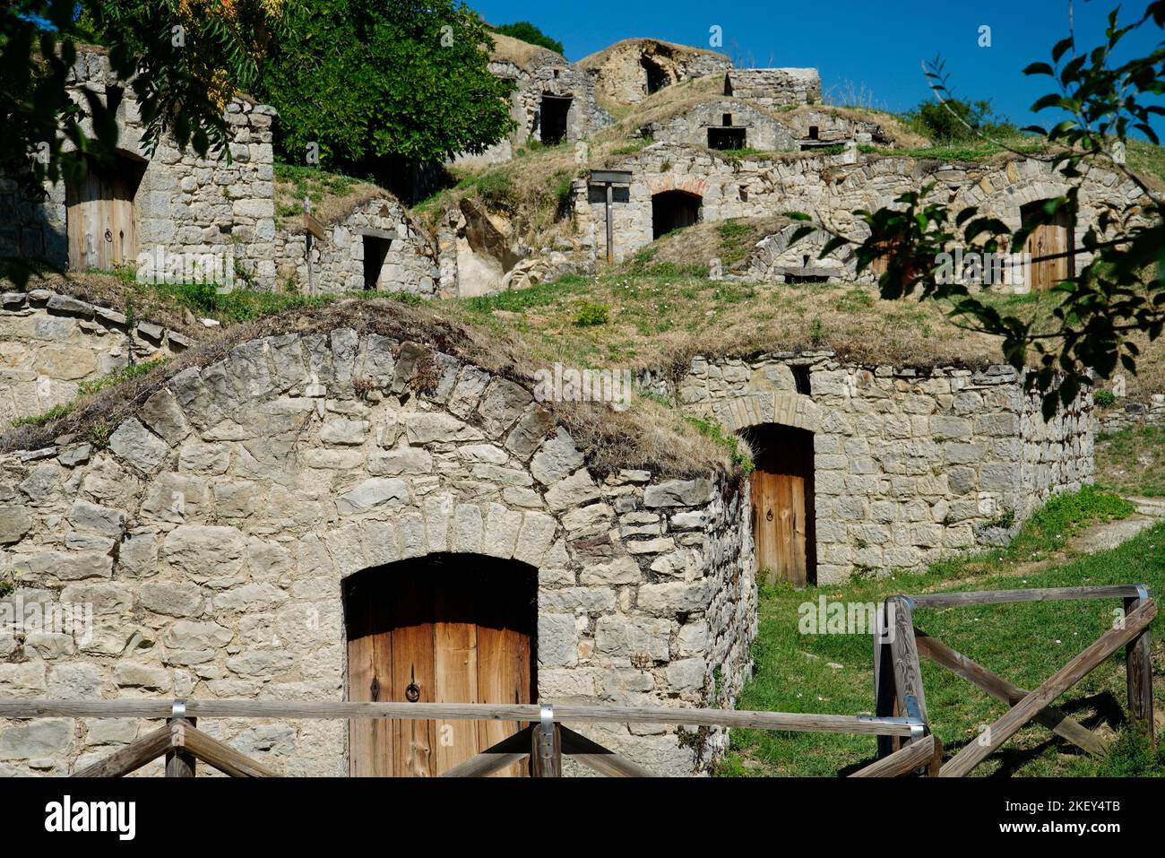 Parco Urbano dei Palmenti di Pietragalla,Potenza Province, Basilicata Region,Italy Stock Photo