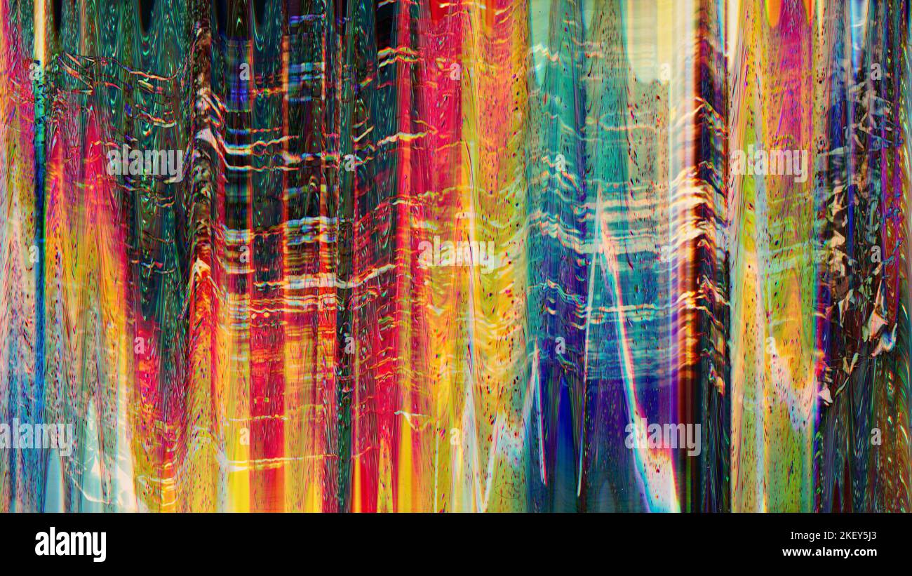 distorted display system breakdown glitch pattern Stock Photo - Alamy