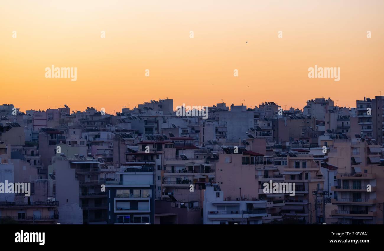 Apartment Buildings in Capital City of Athens, Greece Stock Photo Alamy