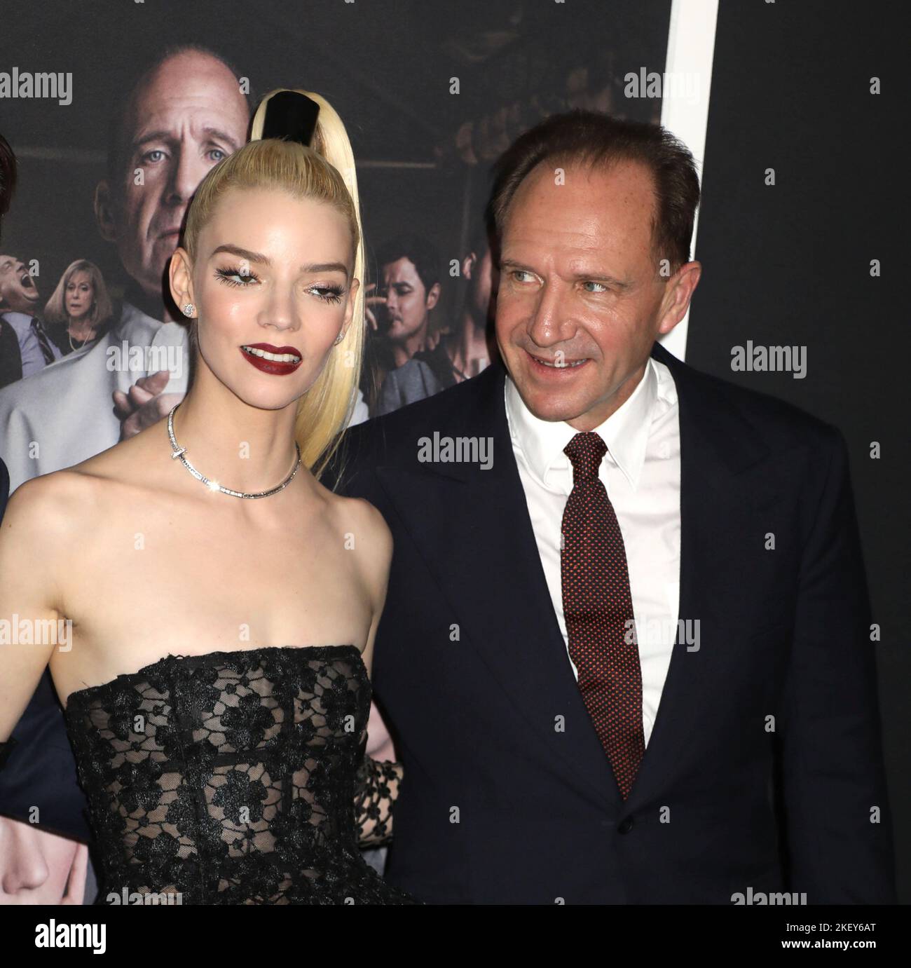 November 14, 2022, New York City, New York, USA: Actors ANYA TAYLOR-JOY ...