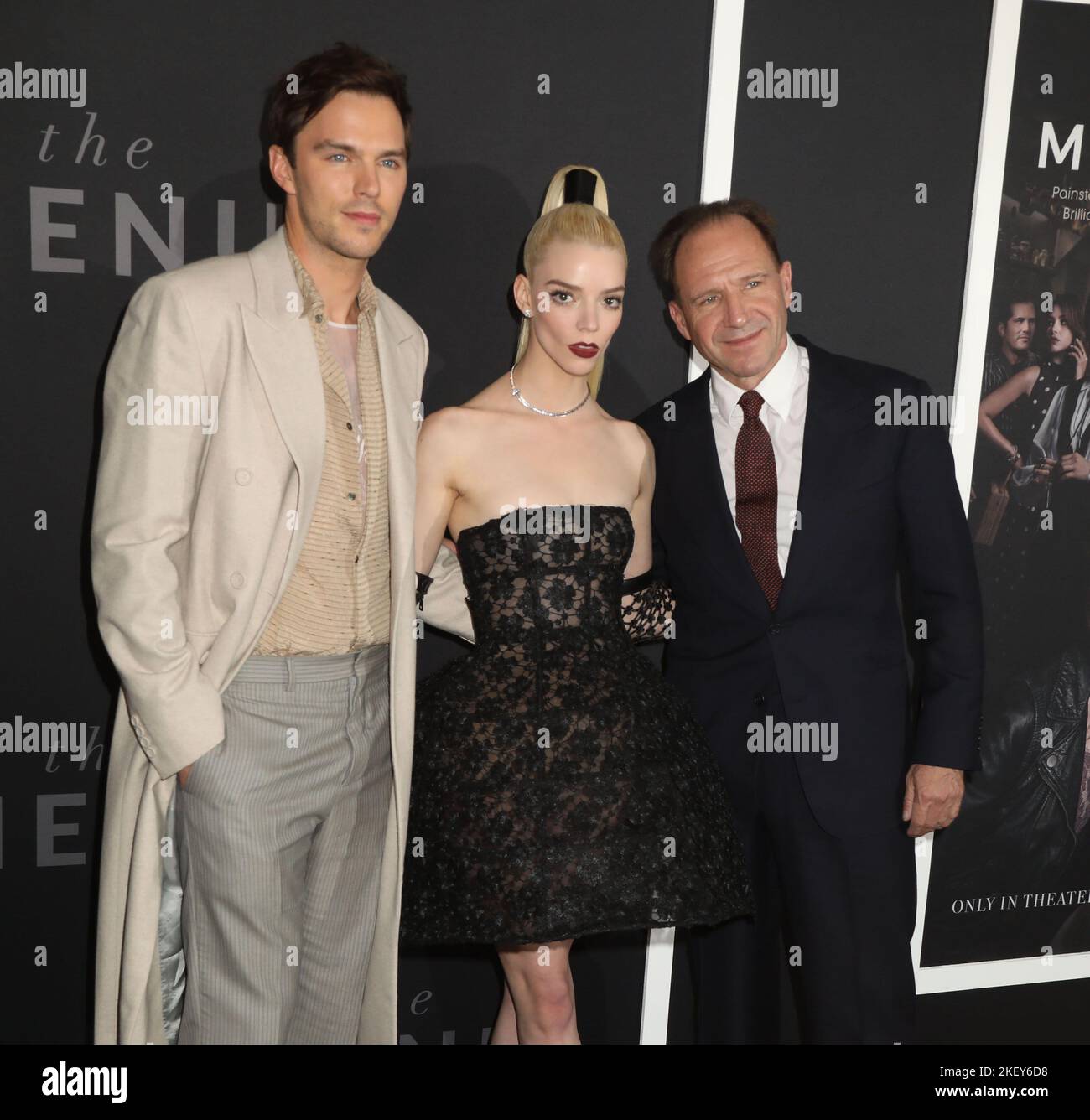 November 14, 2022, New York City, New York, USA: Actors NICHOLAS HOULT ...