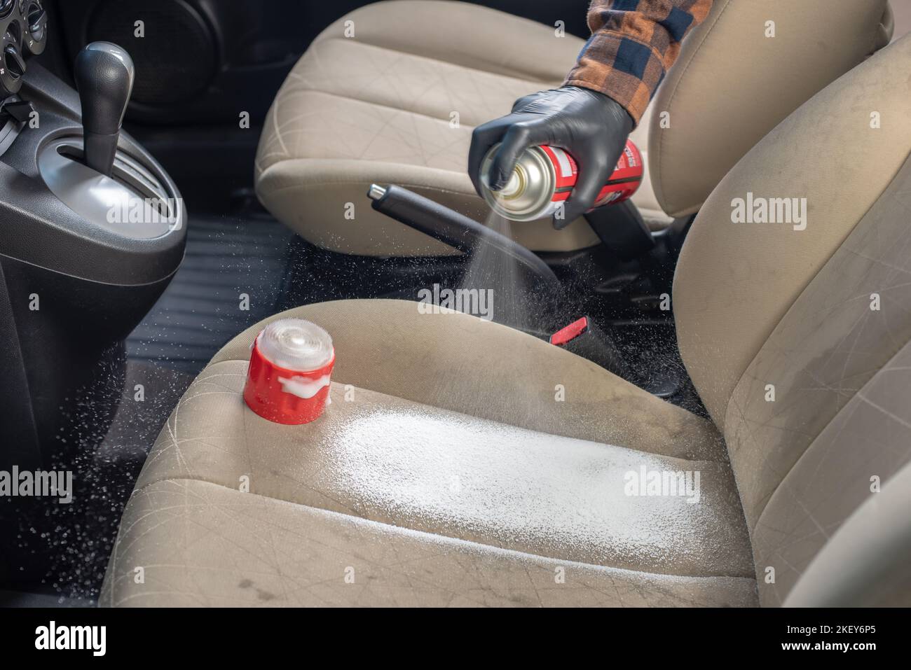 car seat foam cleaning