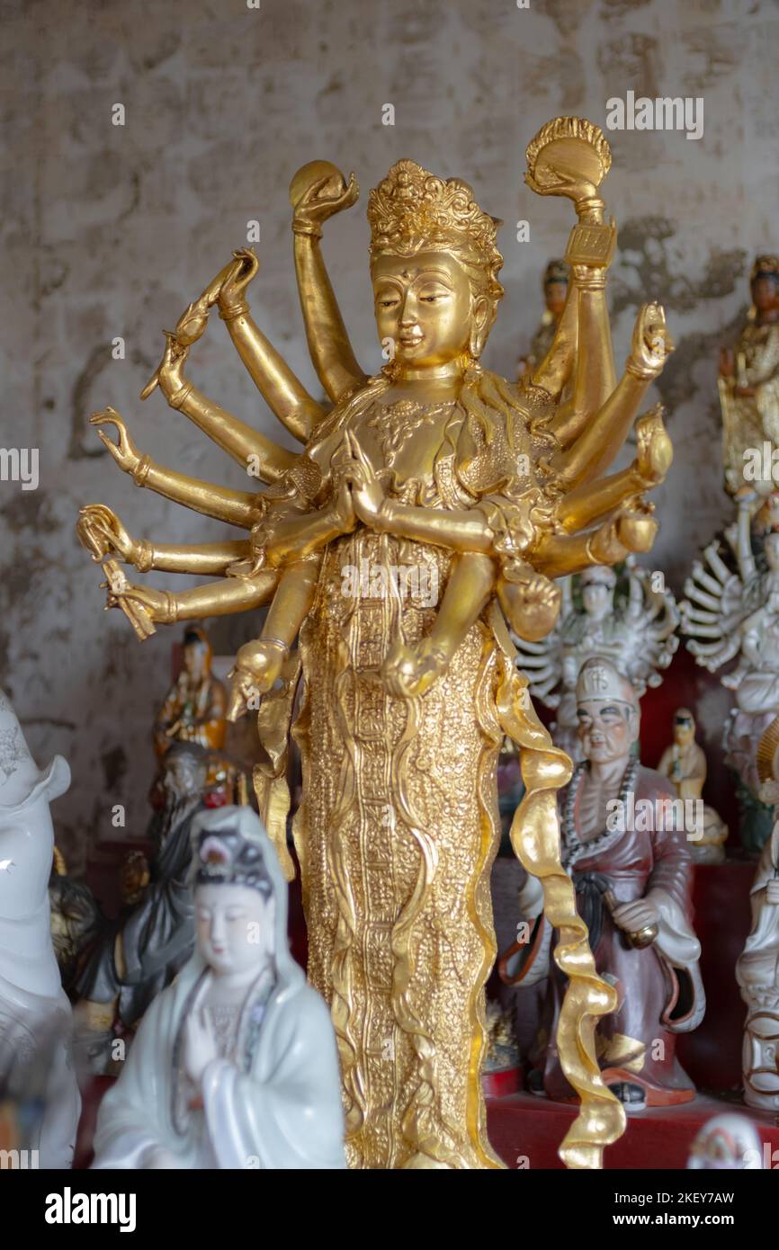 Guan Yin statue at Chao Mae Guanyin Shrine located in Angsila, Chonburi