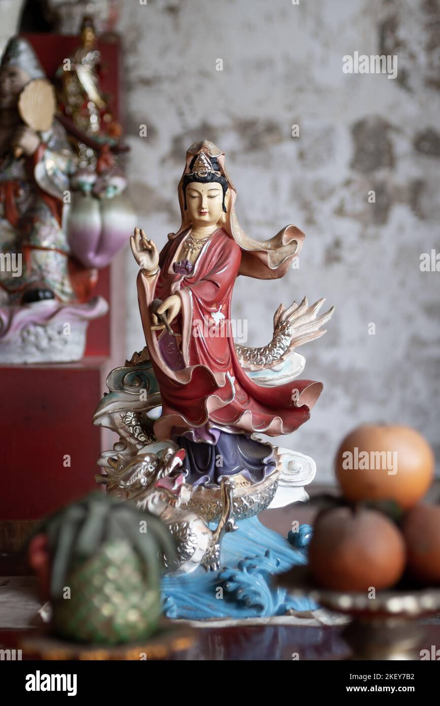 Guan Yin statue at Chao Mae Guanyin Shrine located in Angsila, Chonburi
