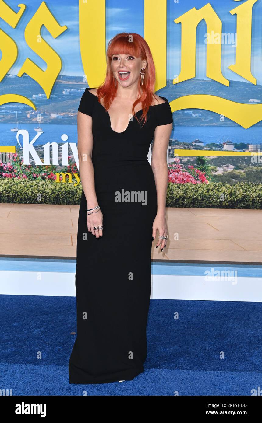 Los Angeles, USA. 14th Nov, 2022. Natasha Lyonne at the premiere for "Glass Onion A Knives Out