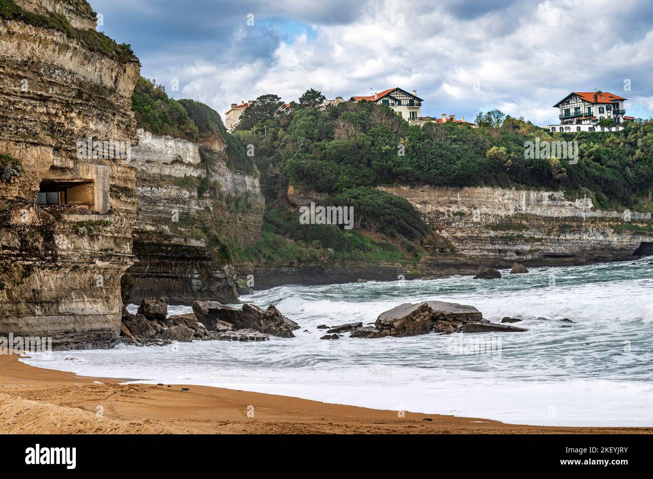 Why are cliff collapses a growing risk for coastal visitors?