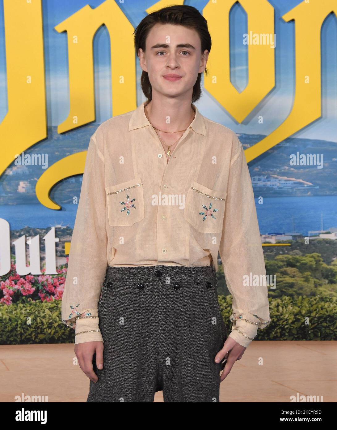 Los Angeles, USA. 14th Nov, 2022. Jaeden Martell arrives at the GLASS