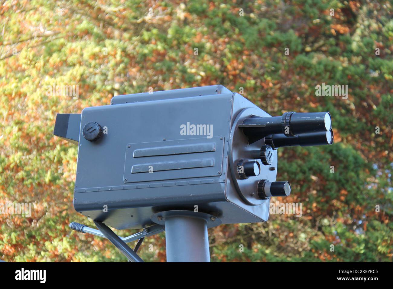 A Vintage Roof Mounted Outside Broadcast TV Camera Stock Photo Alamy