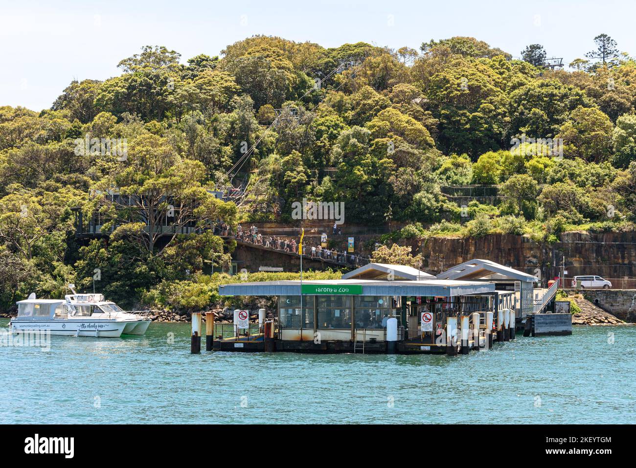 The Taronga Zoo Ferry Wharf In Sydney Harbour Australia Stock Photo taronga-zoo-entry-and-ferry-transfer-clubconnect