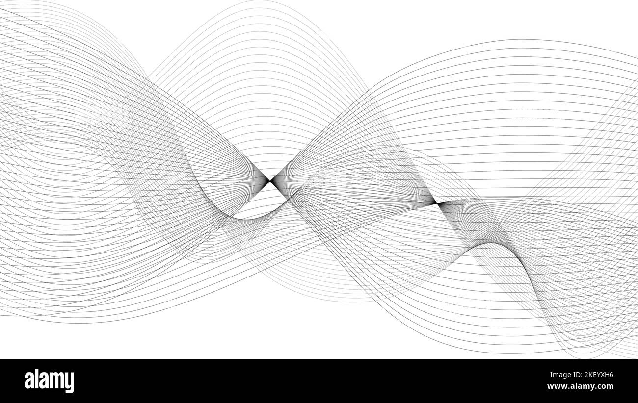 Abstract. Digital frequency track equalizer. Stylized line art