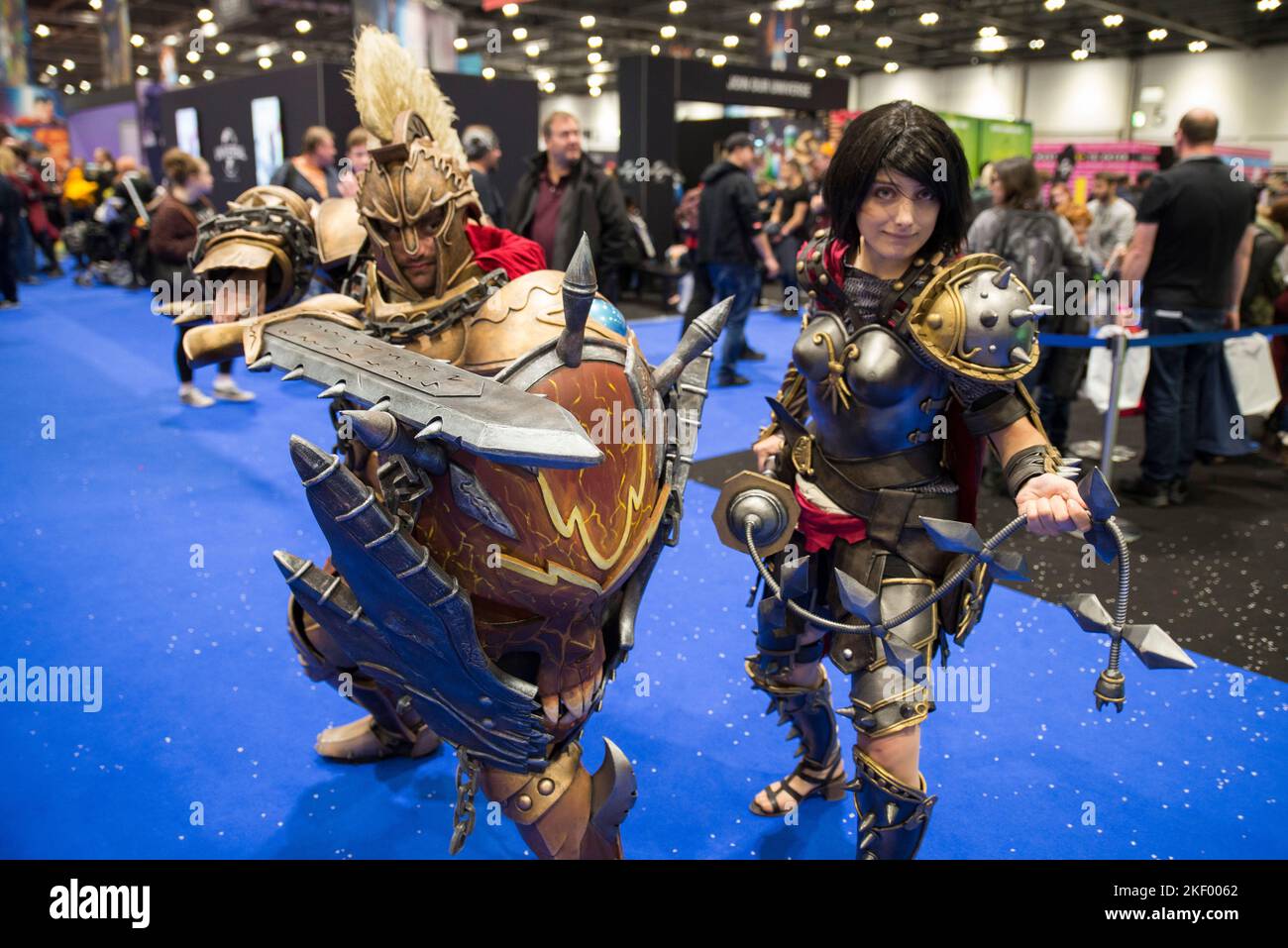 world of warcraft cosplay Stock Photo