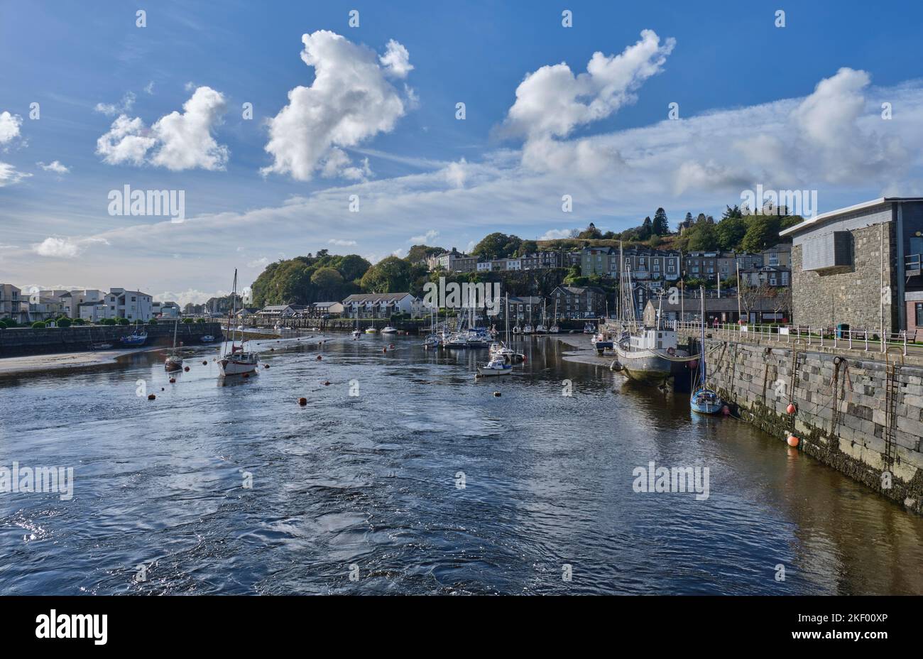 The Harbour, Porthmadog, Gwynedd, Snowdonia, Wales Stock Photo Alamy