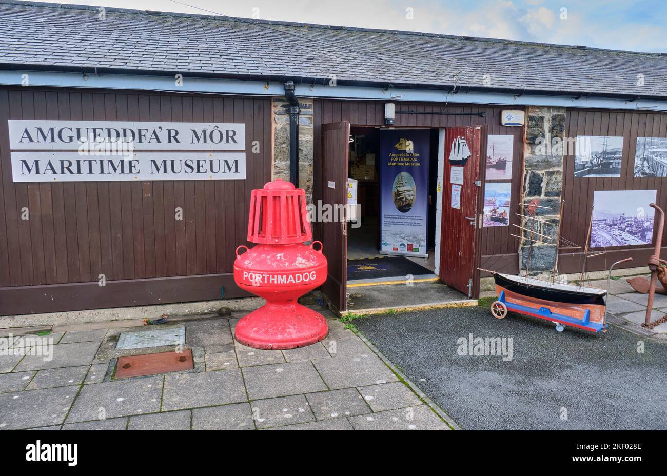 Maritime Museum, Porthmadog, Gwynedd, Wales Stock Photo Alamy