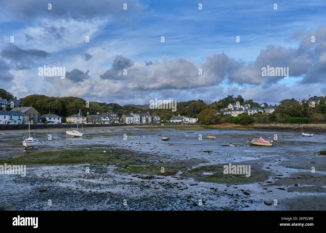 Borth-y-Gest, Porthmadog, Gwynedd, Snowdonia, Wales Stock Photo