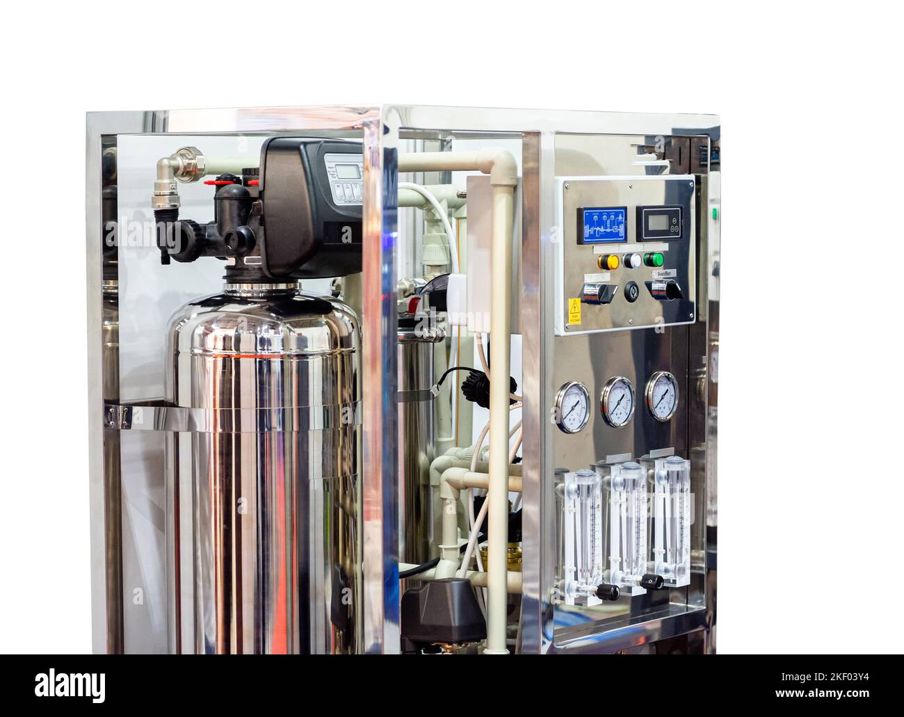 Reverse osmosis systems with automatic filling pressure filter Stock
