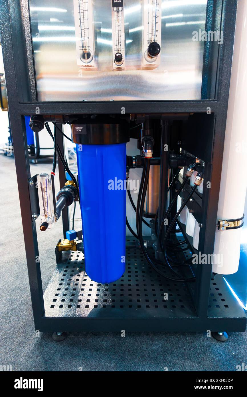 Reverse osmosis technology for water purification Stock Photo Alamy