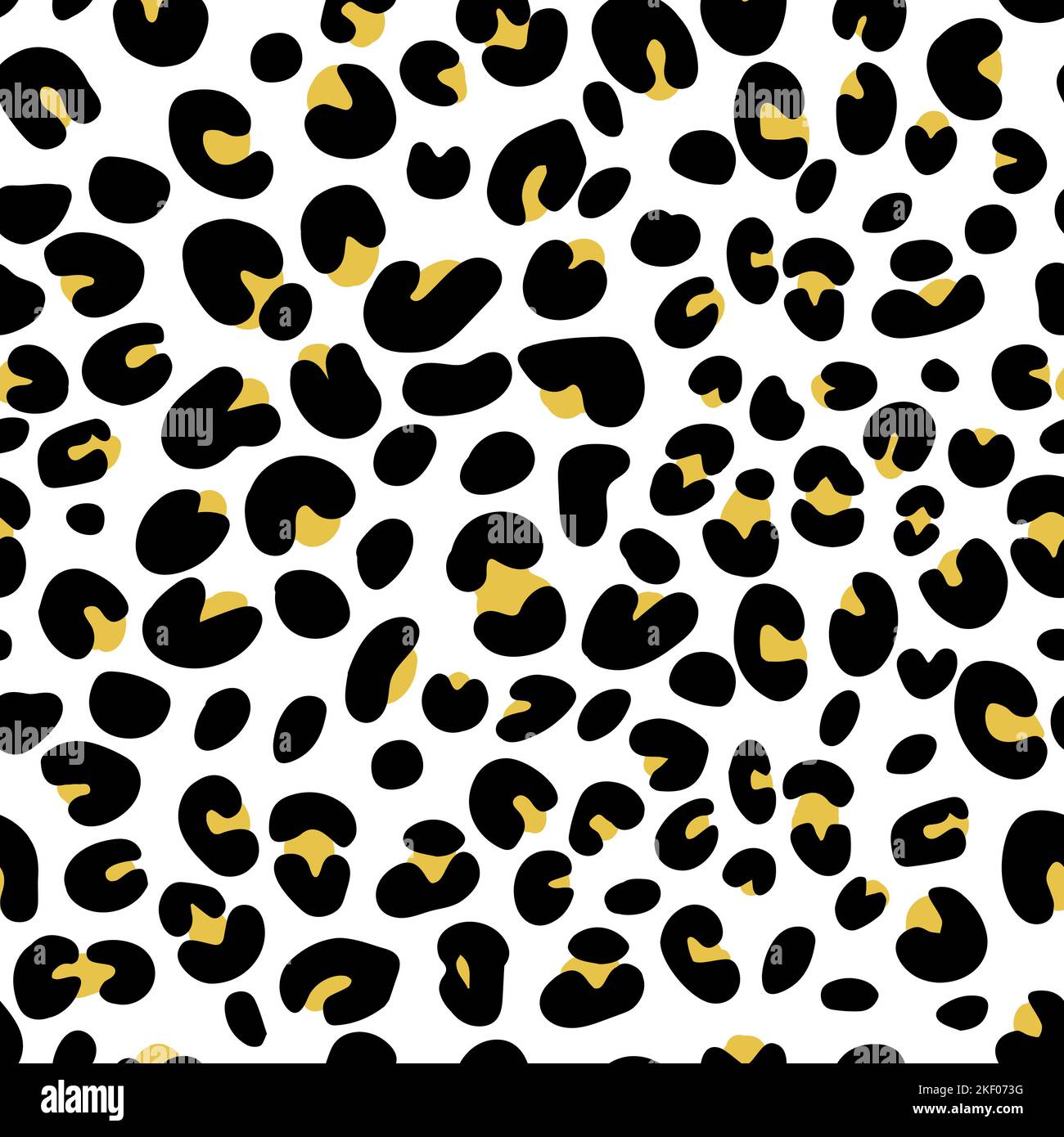 Seamless pattern abstract animal skin leopard design. Jaguar, cheetah ...