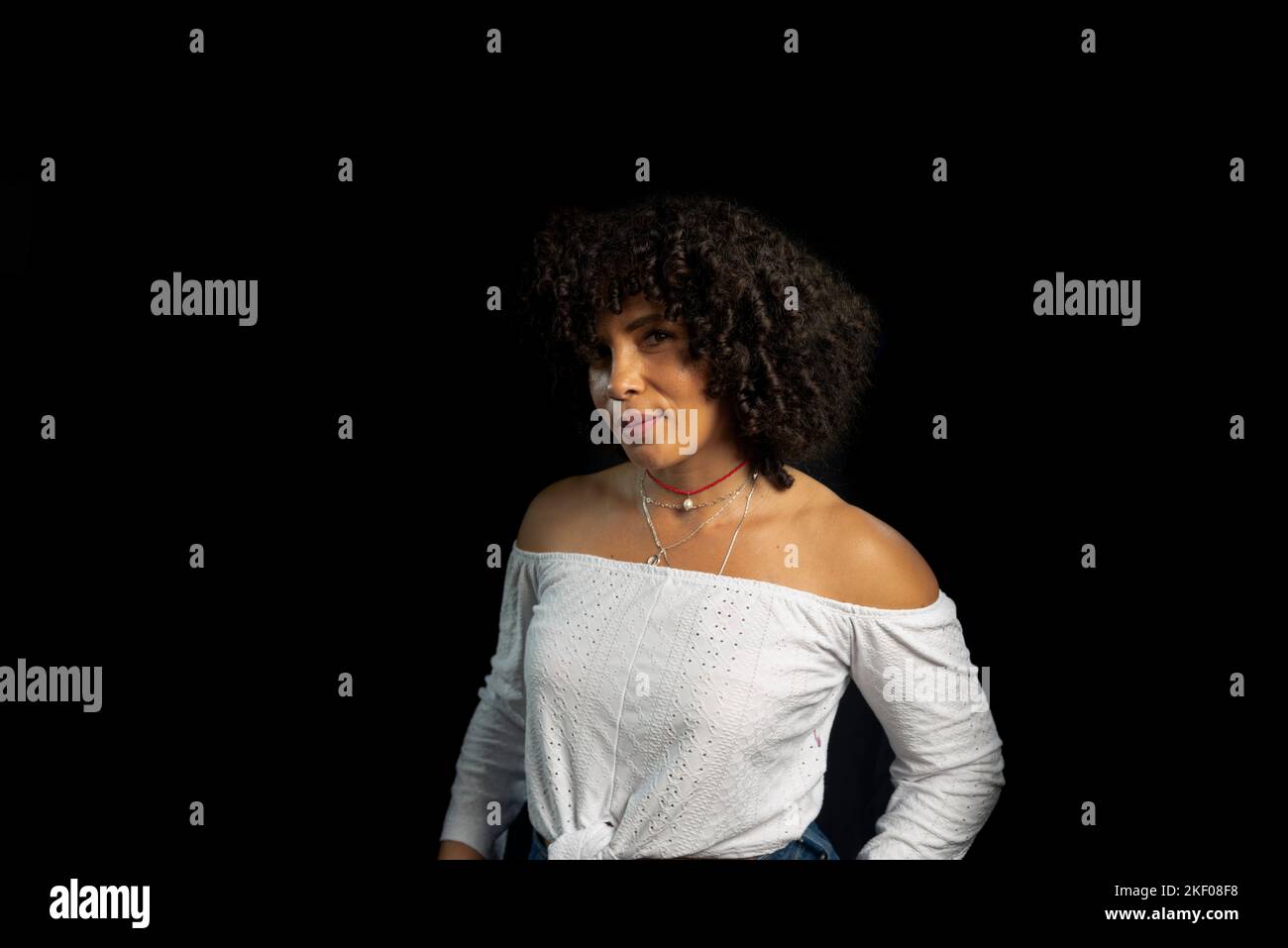 Beautiful mature black woman hi-res stock photography and images - Alamy