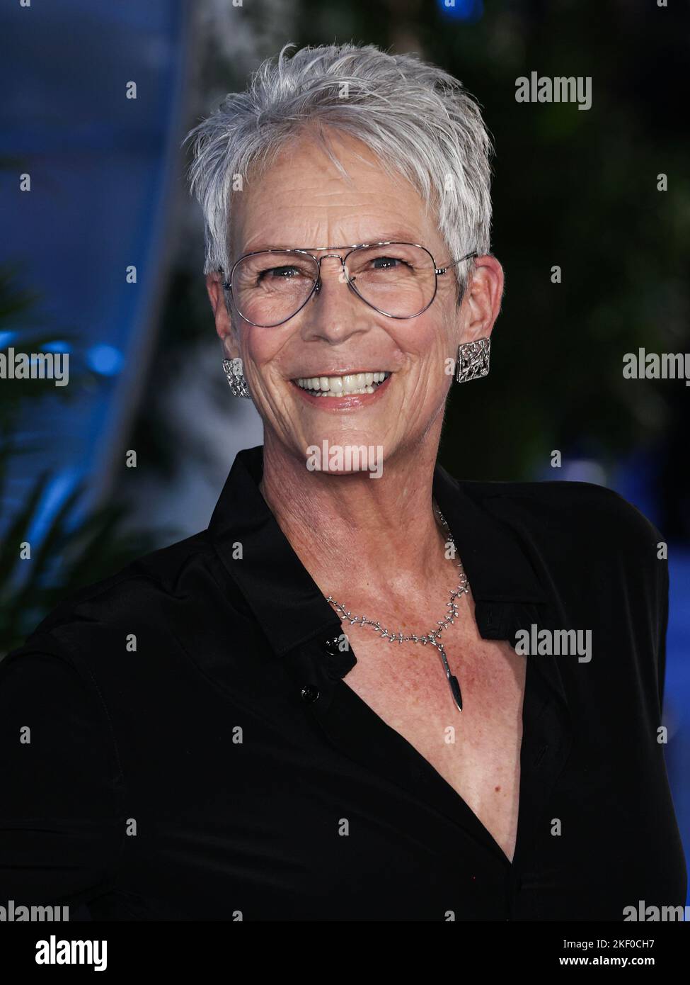 Jamie Lee Curtis arrives at the US Premiere Of Netflix's 'Glass Onion