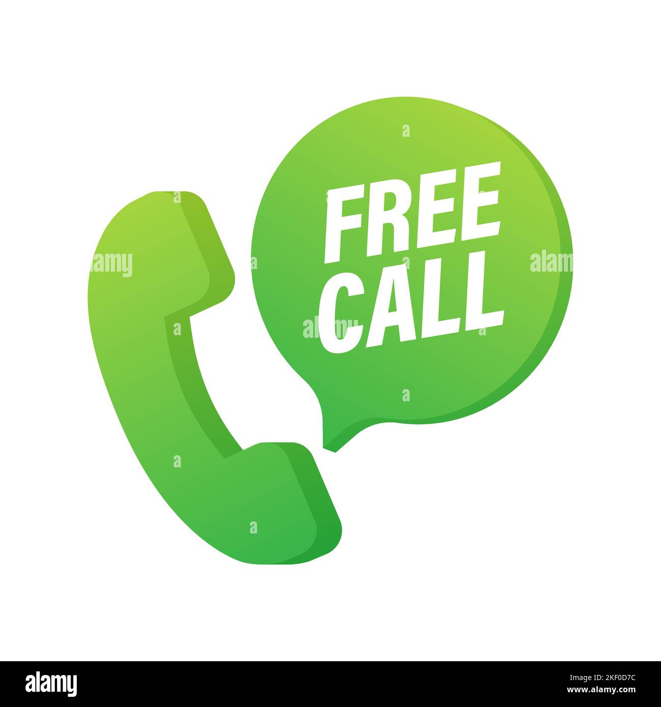 Free call. Information technology. Telephone icon. Customer service