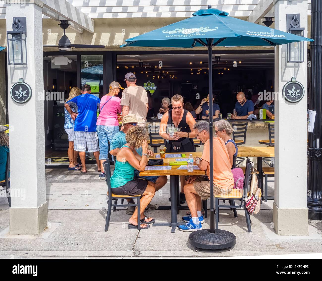 Seed and Bean Market on West Venice Avenue in downtown Venice Florida