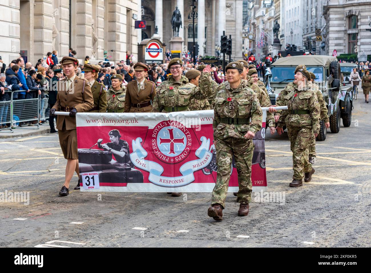 FIRST AID NURSING YEOMANRY, FANY (Princess Royal’s Volunteer Corps) at