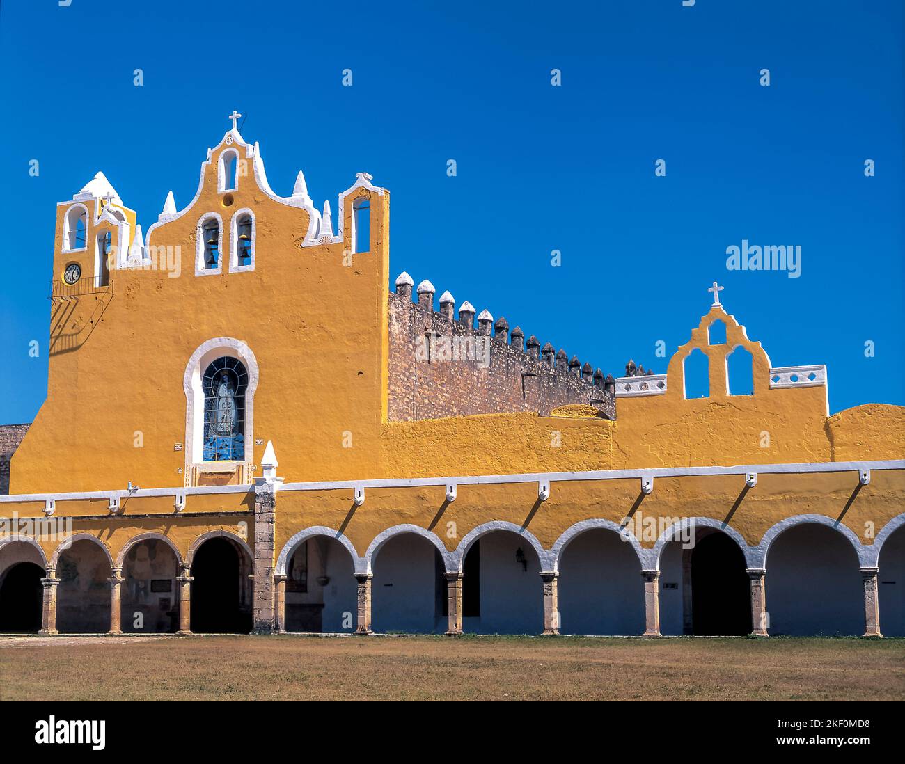 Izamal,San Antonio de Padua convent,Yucatán,Mexico Stock Photo Alamy