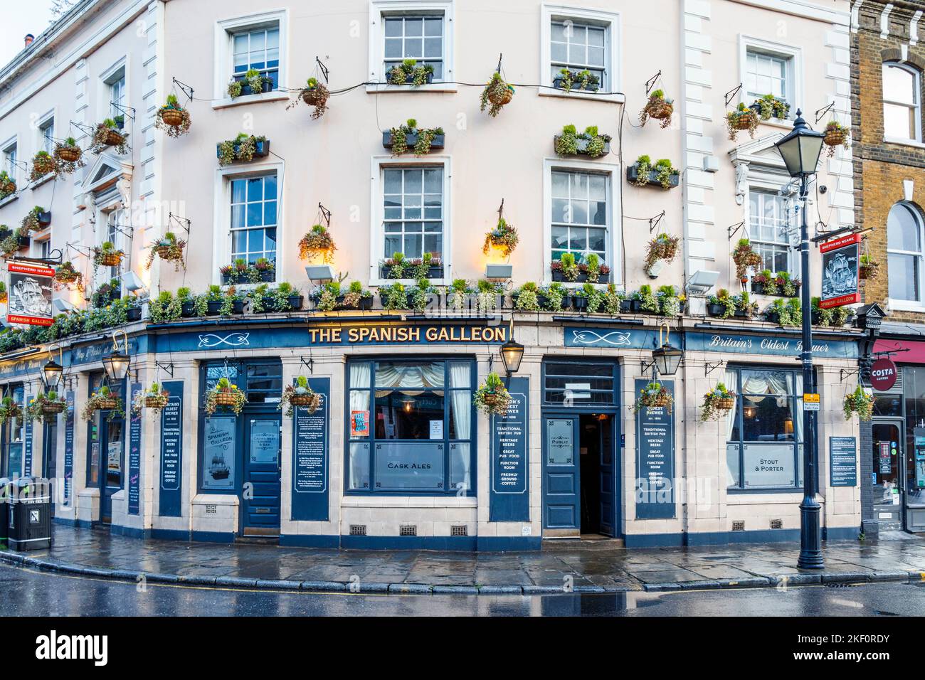The Spanish Galleon pub in Greenwich Church Street, Greenwich, London, UK Stock Photo Alamy