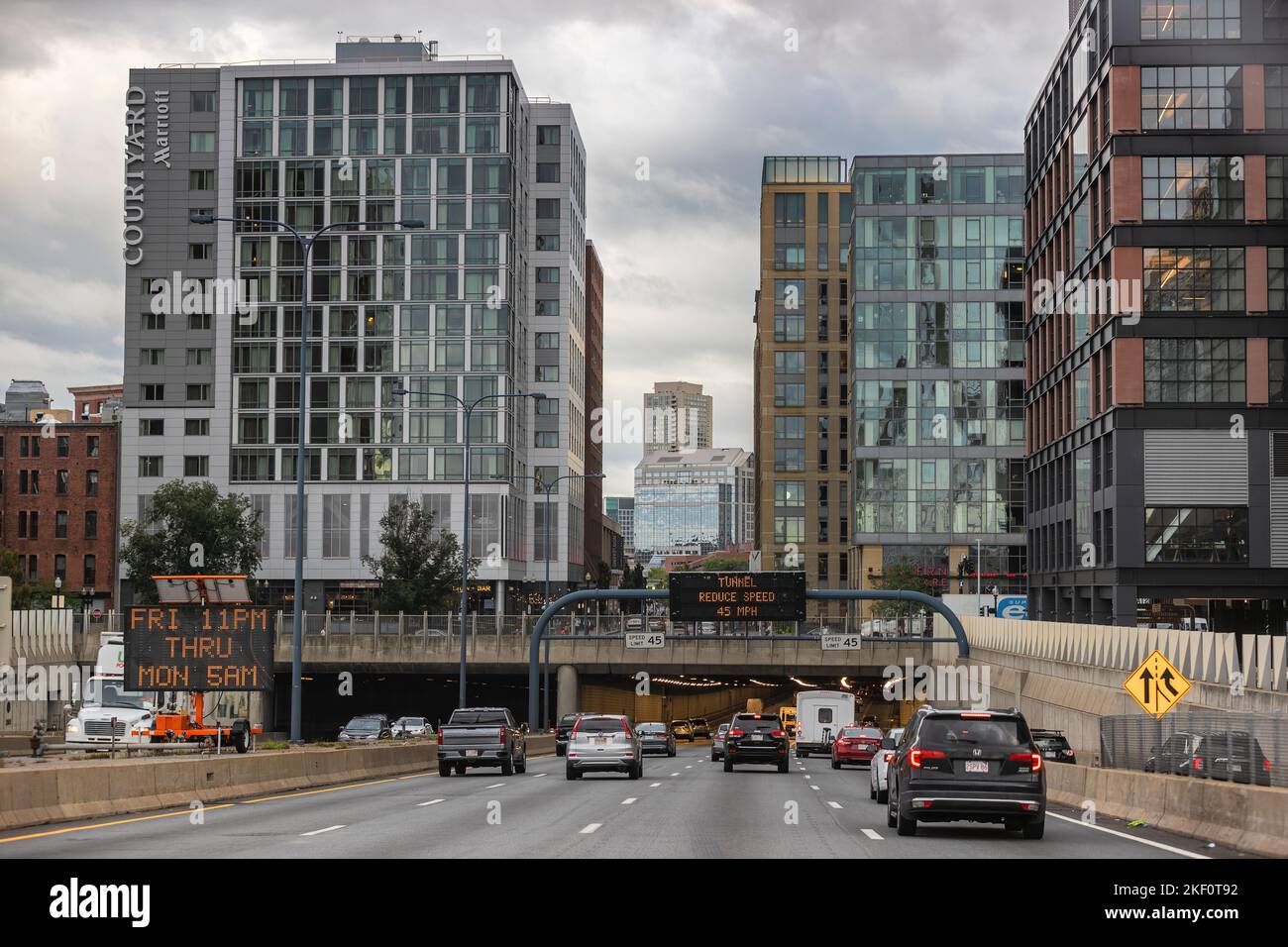 Boston, Massachusetts, USA September 13, 2022 Entrance into the