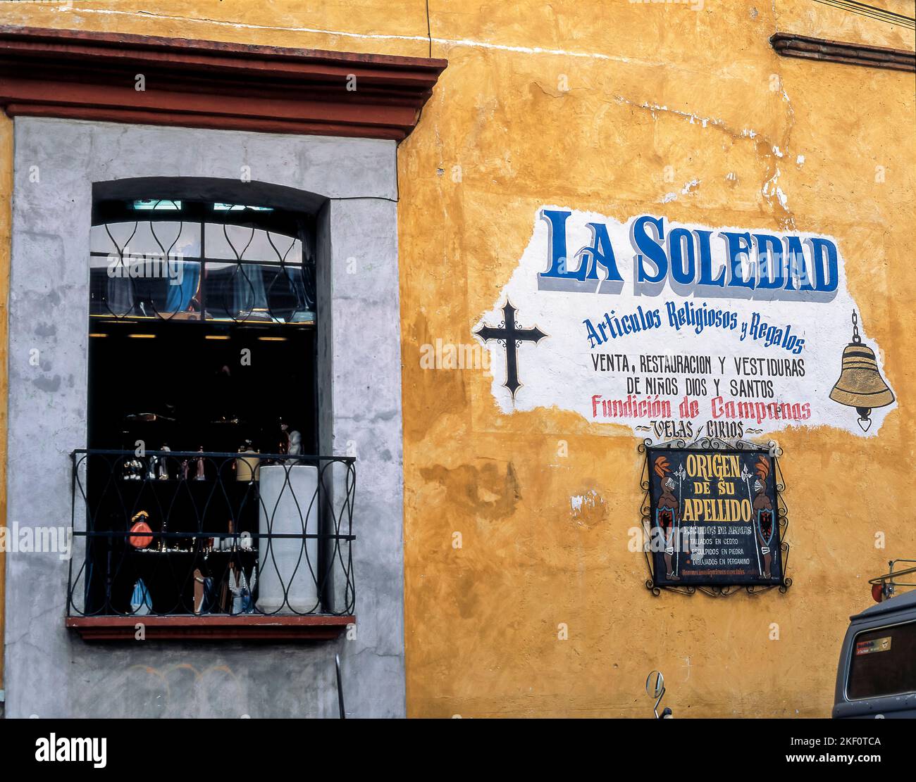 Oaxaca,religious articles store, Mexico Stock Photo Alamy