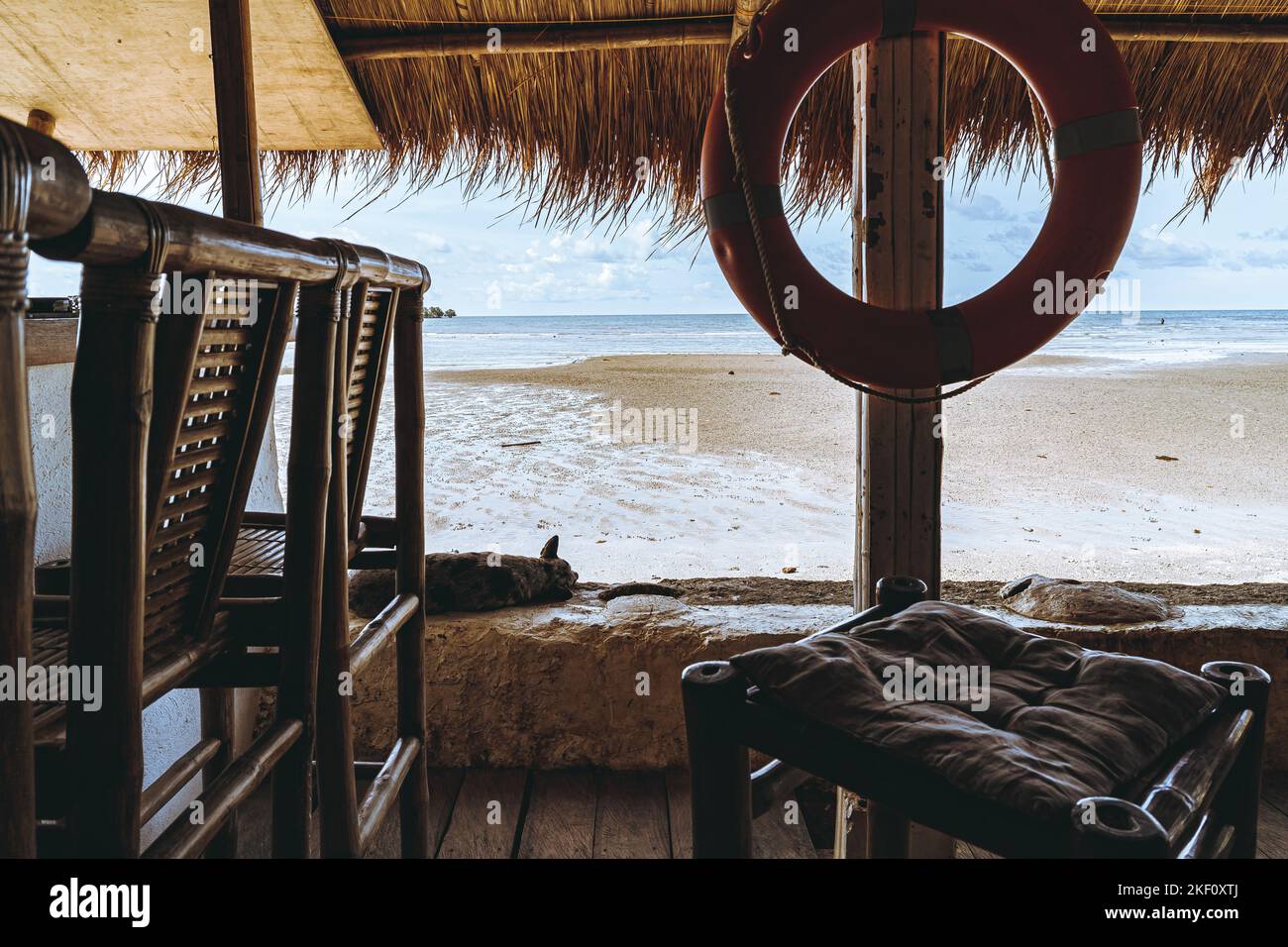 Inside a beach hut hi-res stock photography and images - Alamy