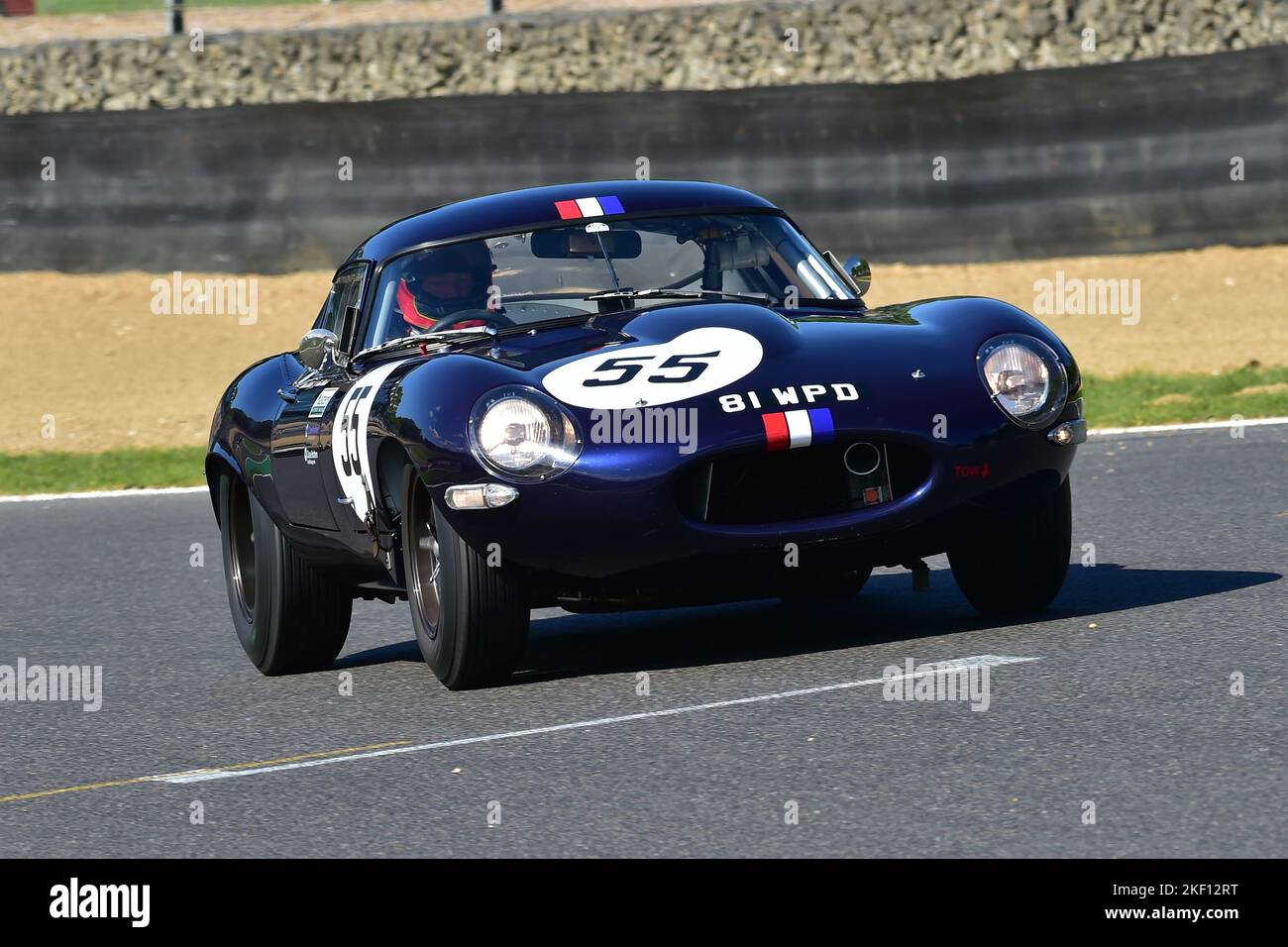 Martin Melling, Jason Minshaw, Jaguar E-Type, Gentlemen Drivers Pre-66 GT Cars, a ninety minute two driver race featuring GT cars, many of which would Stock Photo