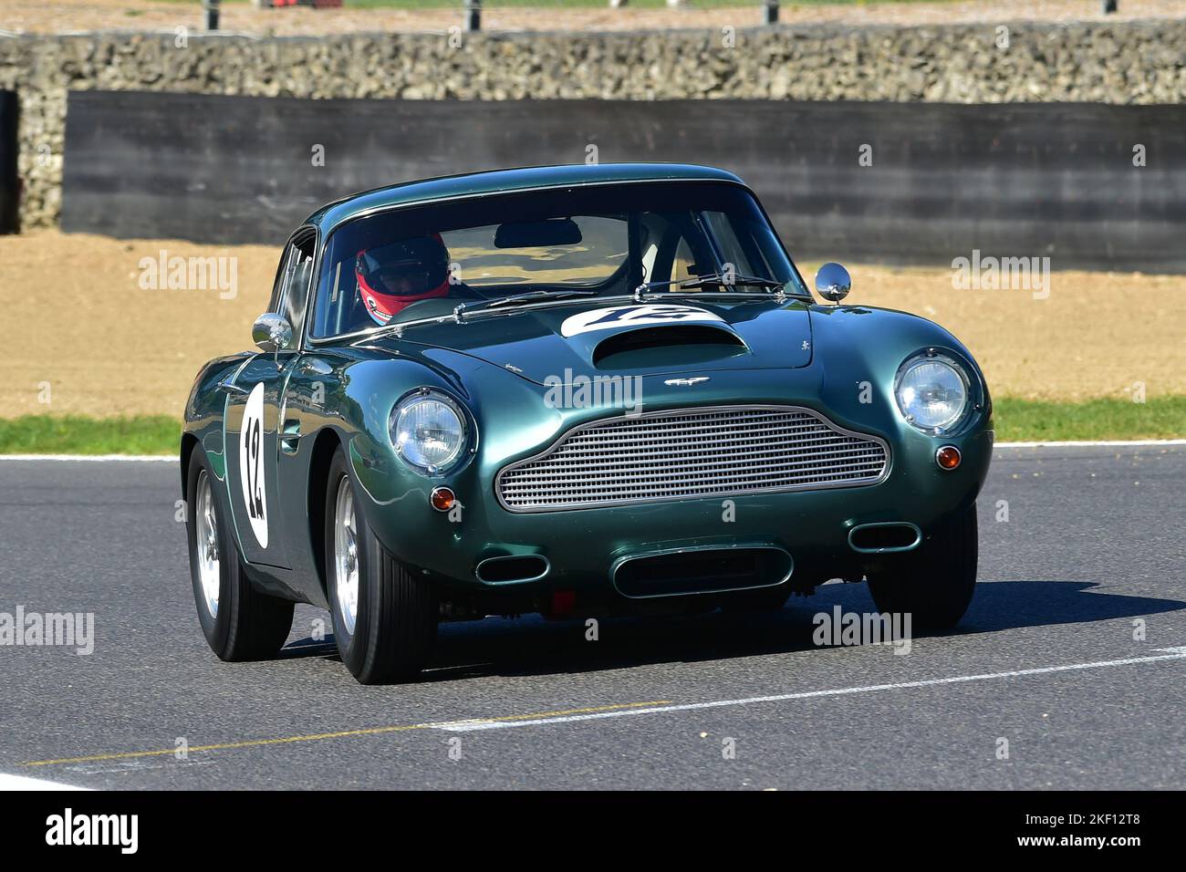 Nikolaus Ditting, Sam Hancock, Aston Martin DB4GT, Gentlemen Drivers Pre-66 GT Cars, a ninety minute two driver race featuring GT cars, many of which Stock Photo