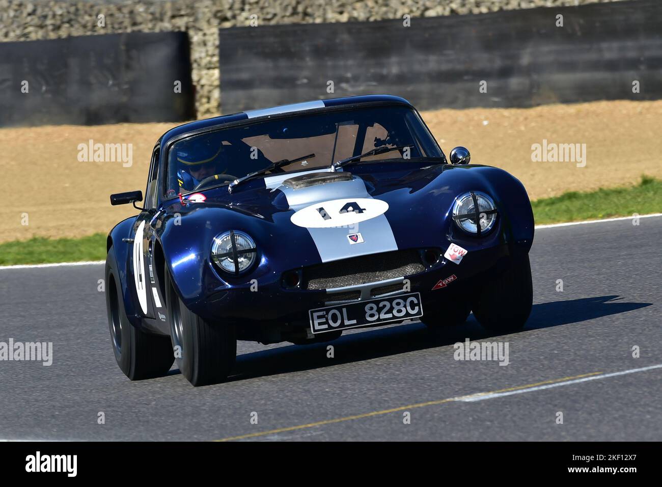 John Spiers, Nigel Greensall, TVR Griffith 200, Gentlemen Drivers Pre-66 GT Cars, a ninety minute two driver race featuring GT cars, many of which wou Stock Photo