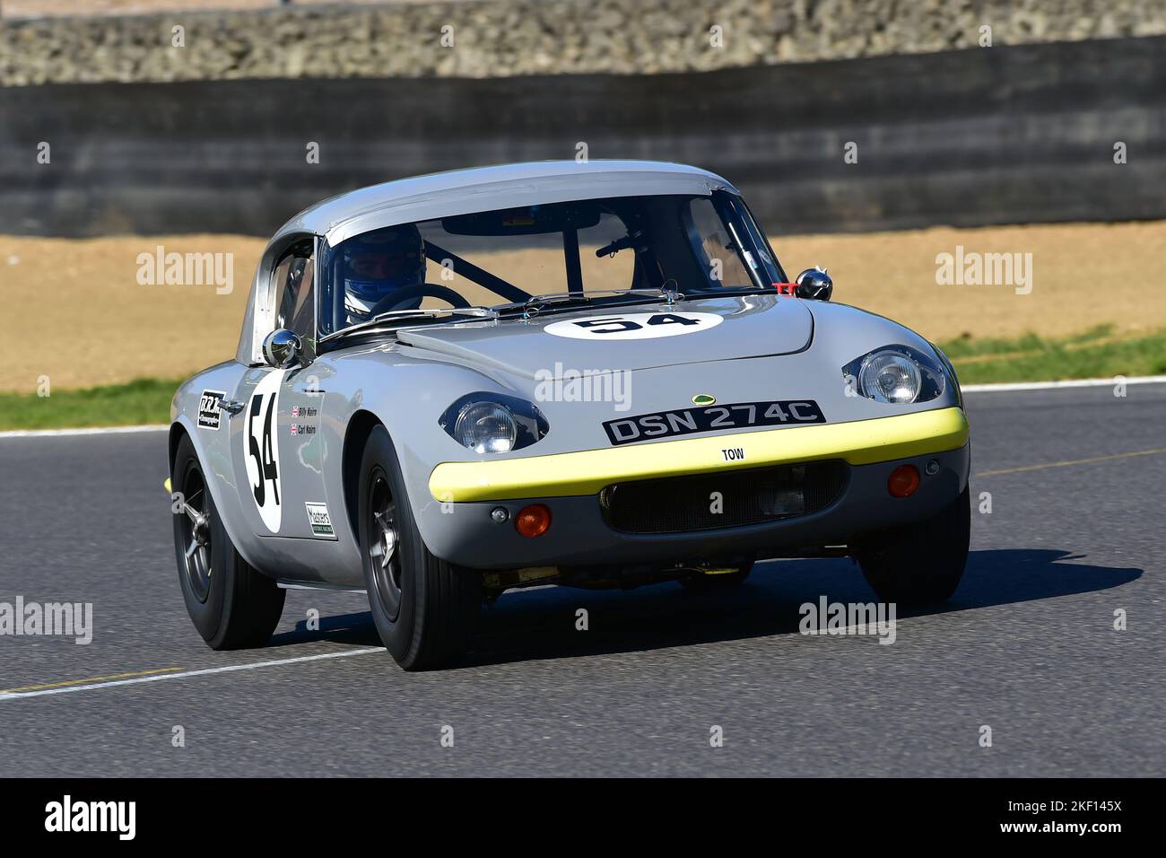 Billy Nairn, Carl Nairn, Lotus Elan 26, Gentlemen Drivers Pre-66 GT Cars, a ninety minute two driver race featuring GT cars, many of which would have Stock Photo