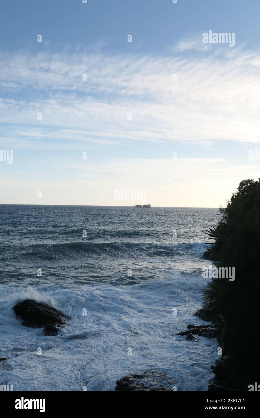 Vertical shot sea waves hi-res stock photography and images - Alamy