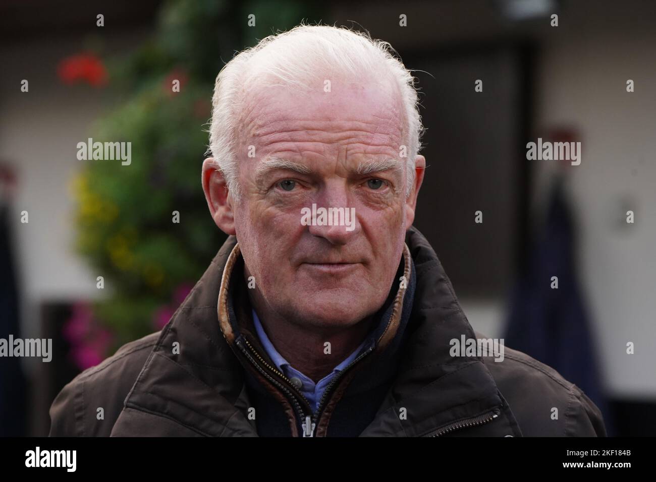 File photo dated 26-10-2022 of Trainer Willie Mullins, who could run all six of his entries in the Unibet Morgiana Hurdle at Punchestown on Sunday. Issue date: Tuesday November 15, 2022. Stock Photo