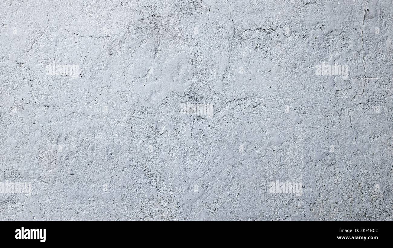 background with white plaster wall Stock Photo