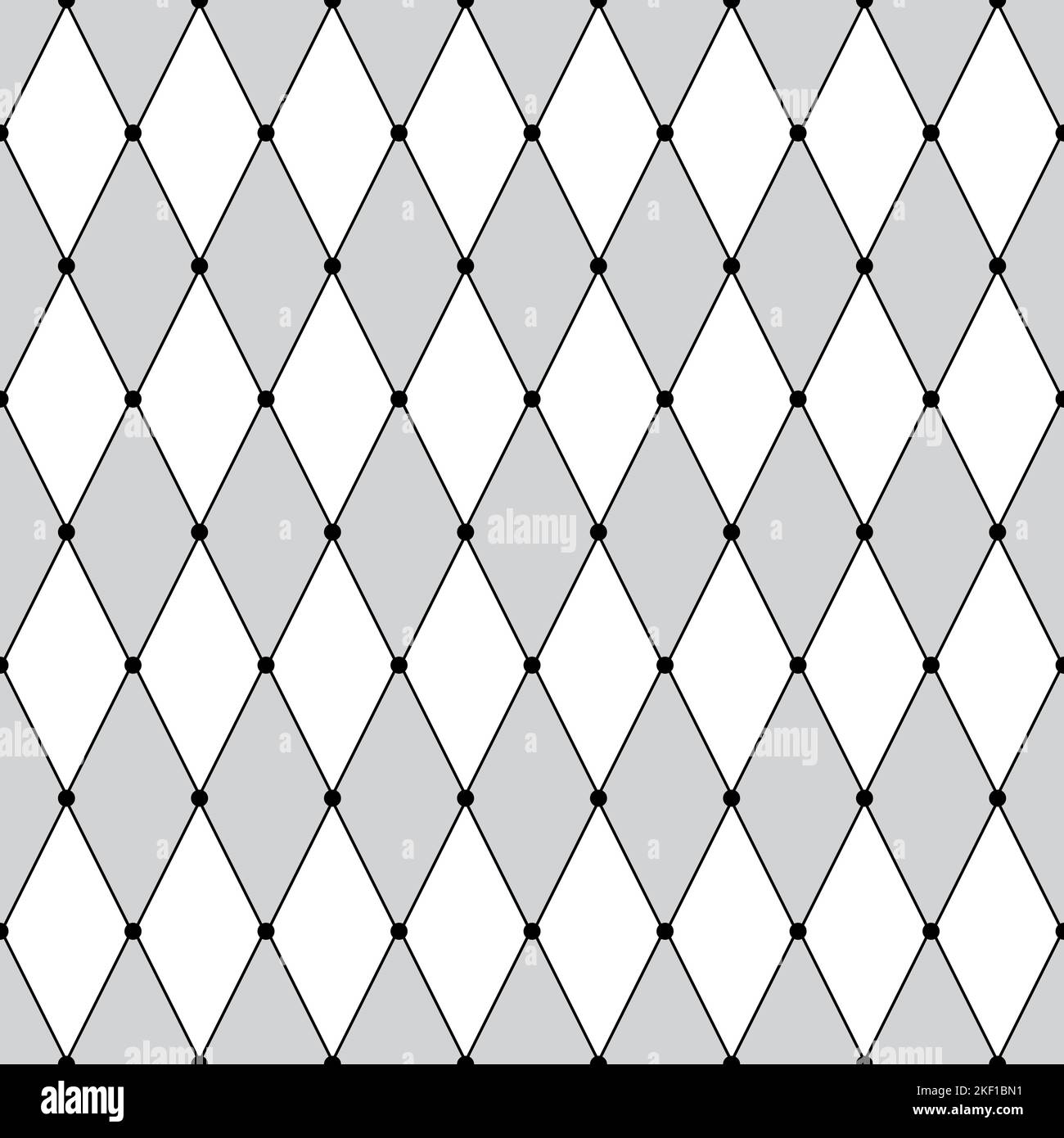 Rhombus seamless pattern. Simple vector geometric background. Stock Vector