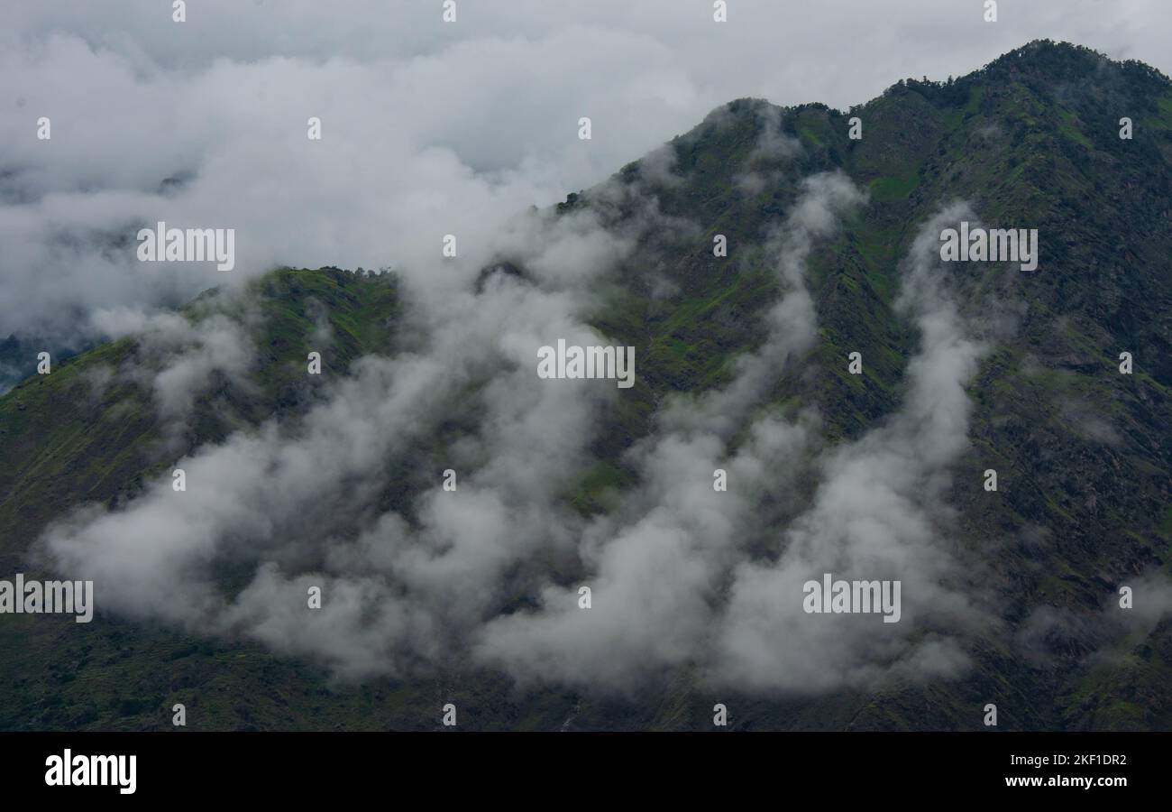 High angle shot over mountain hi-res stock photography and images - Alamy