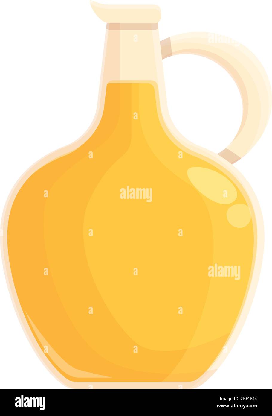 Palm oil jug icon cartoon vector. Food leaf. Sesame fuel Stock Vector