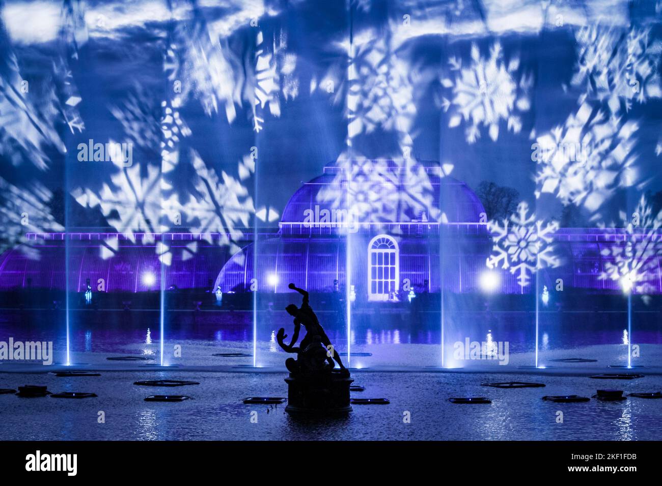 London, UK. 15th Nov 2022. Kew Christmas Lights. Now in its tenth year